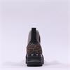 Remonte Front Zip Wedge Ankle Boot - Metallic Leopard Combi